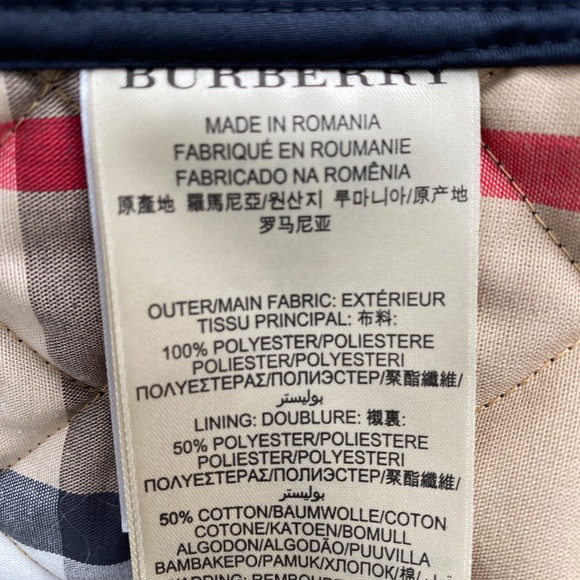 Burberry Brit Utility Jacket Navy Small - Picture 11 of 15